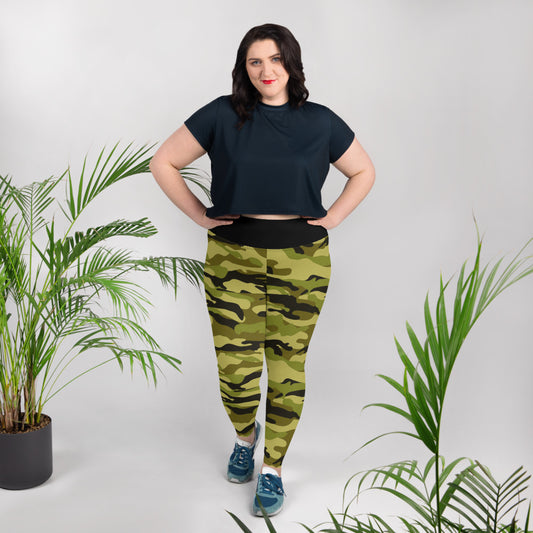 Camo 2 Plus Size Leggings