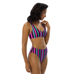 Jazzy high-waisted bikini