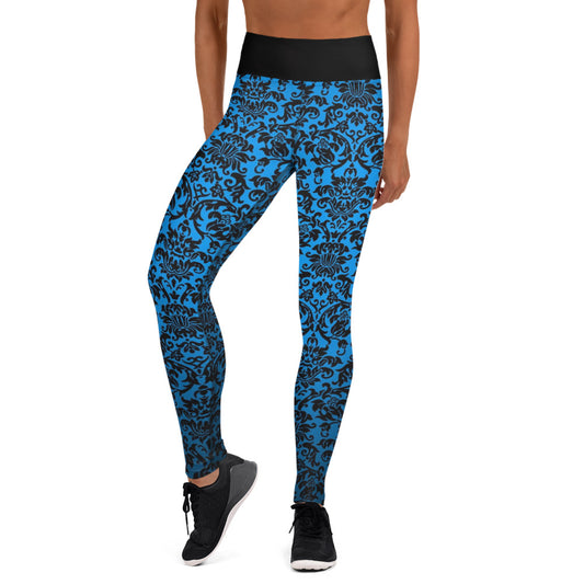 Chandelier Blue 2 Leggings