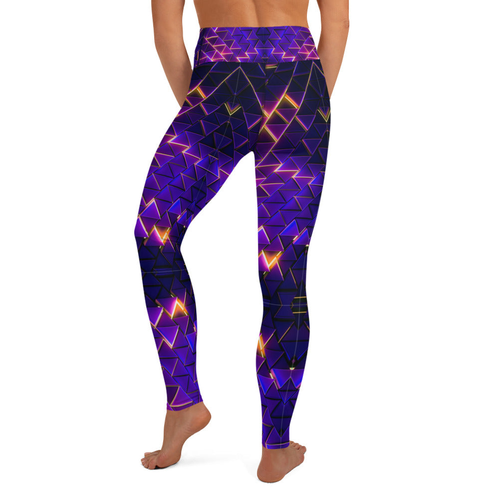 Shock wave Yoga Leggings