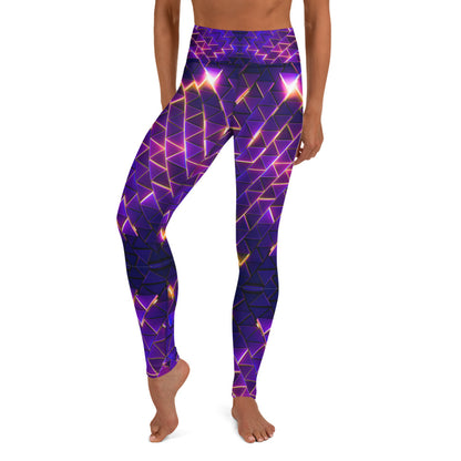 Shock wave Yoga Leggings