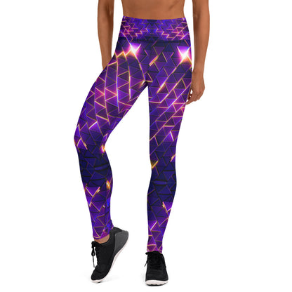 Shock wave Yoga Leggings