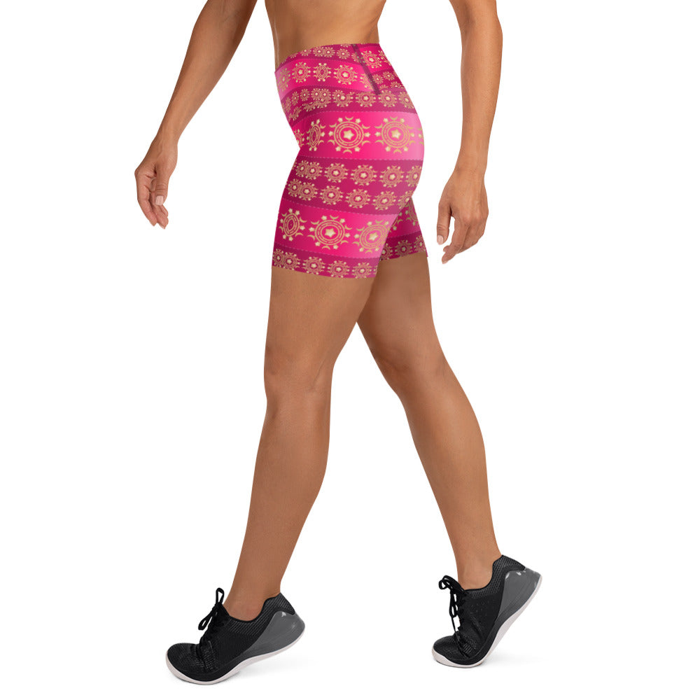 Pinkology Yoga Shorts with pockets