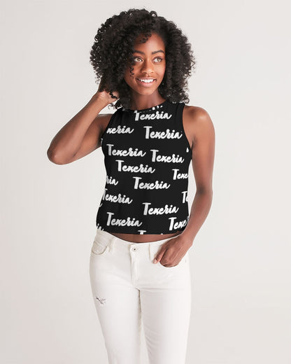 Texeria Print Women's Cropped Tank