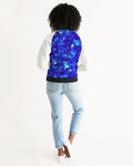 Crystal Blue Women's Bomber Jacket
