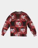 No love 3 Men's Classic French Terry Crewneck Pullover