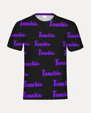 Texeria Monogram purple Kids Tee