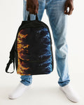 Water fire Small Canvas Backpack