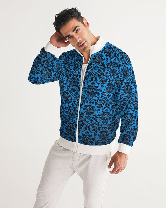 chandelier blue Men's Track Jacket