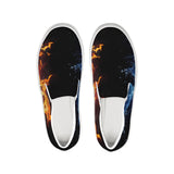 Water fire Slip-On Canvas Shoe