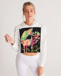 Poisonous kisses Women's Cropped Hoodie