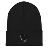 Heart Cuffed Beanie