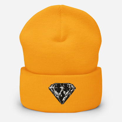 Diamond Cuffed Beanie