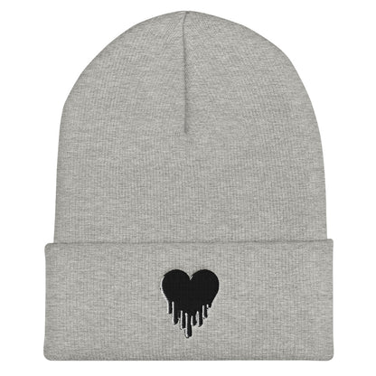 Heart Cuffed Beanie