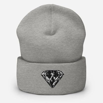 Diamond Cuffed Beanie