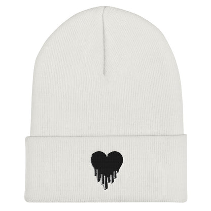 Heart Cuffed Beanie