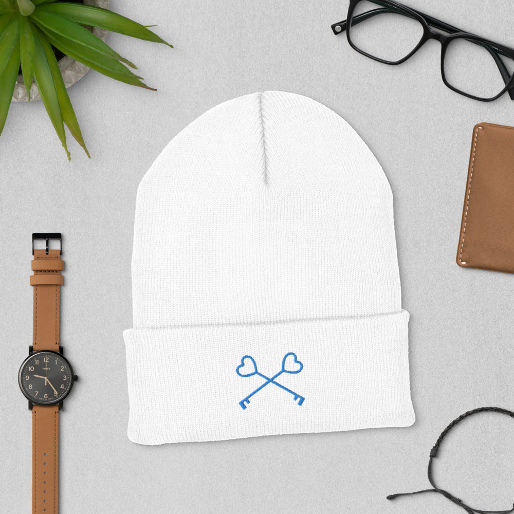 Keys Cuffed Beanie