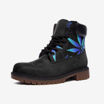 Glow Leaf Casual Leather Lightweight boots