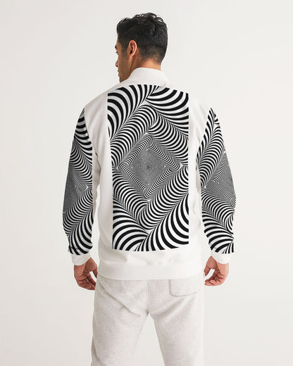 Optical illusion Men's Track Jacket