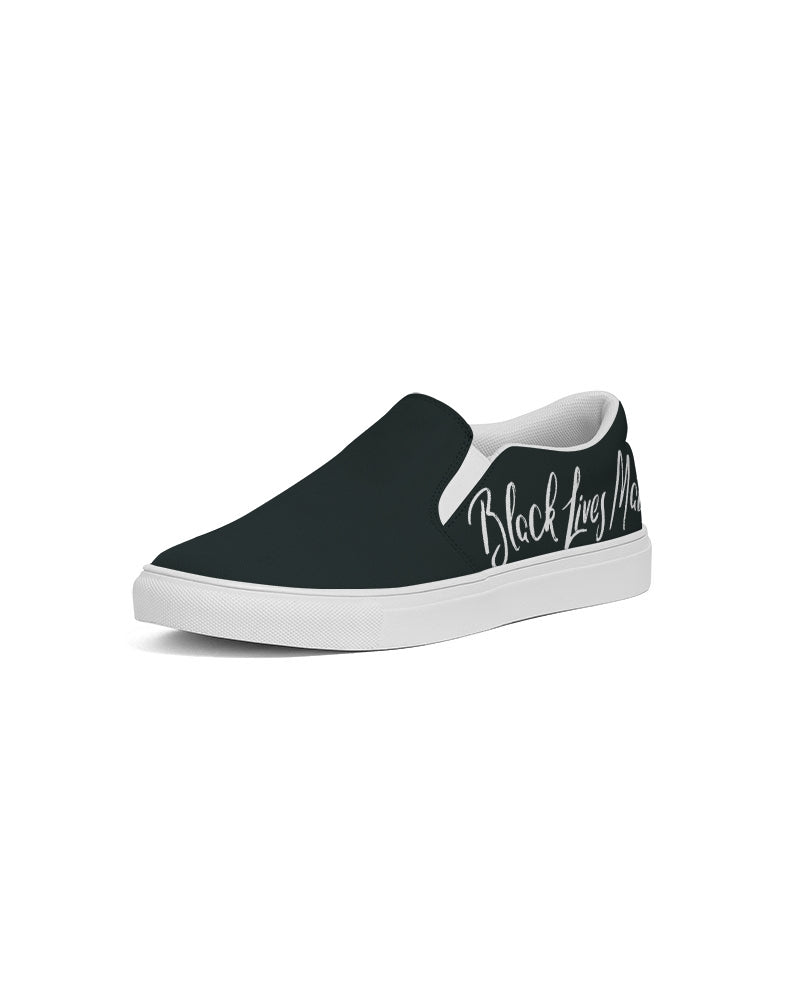 BLACK LIVES MATTER Men's Slip-On Canvas Shoe