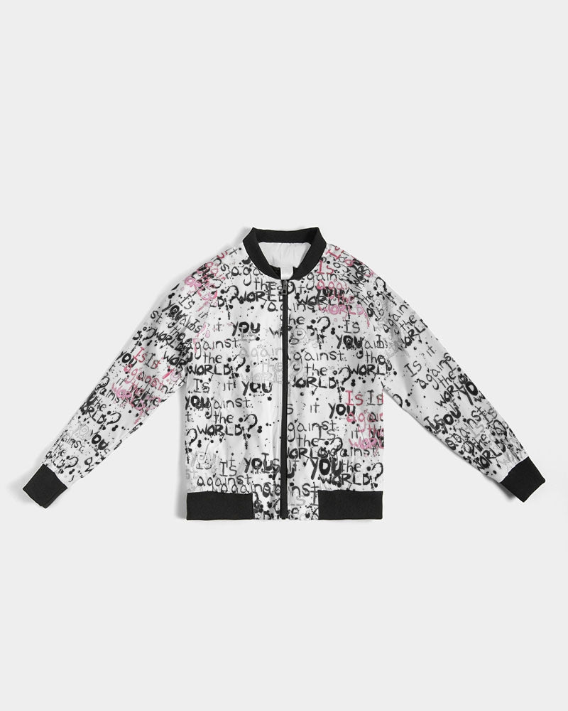 Graffiti Women's Bomber Jacket