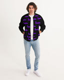 Texeria Monogram purple Men's Bomber Jacket