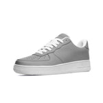 Grey Unisex Low Top Sneakers