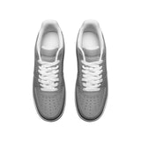 Grey Unisex Low Top Sneakers