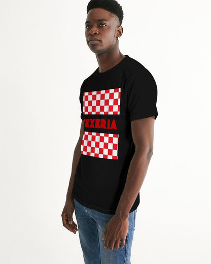 checkered Men's Graphic Tee