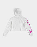 Bite the bullet Women's Cropped Hoodie