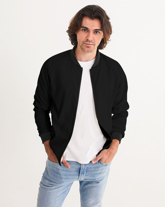 Black Men's Bomber Jacket