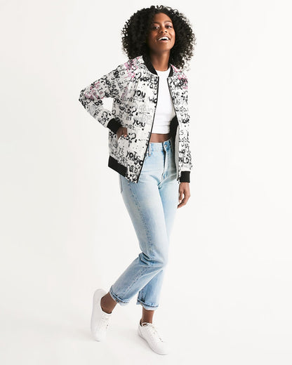 Graffiti Women's Bomber Jacket