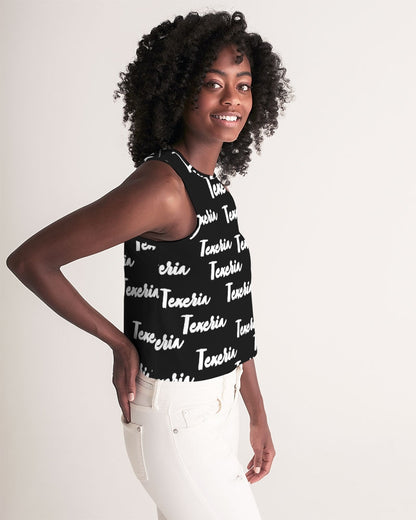 Texeria Print Women's Cropped Tank