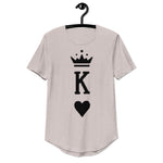 King Men's Curved Hem T-Shirt