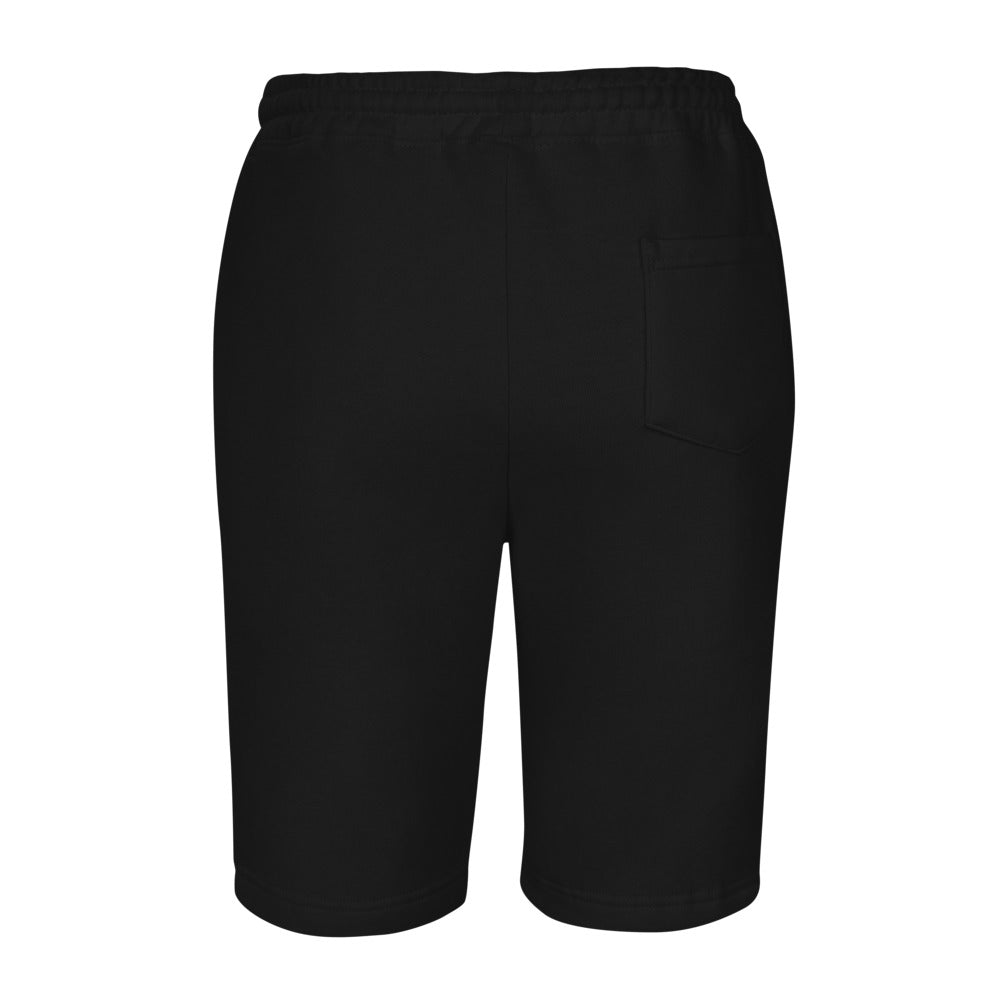 Flaming Heart Men's fleece shorts