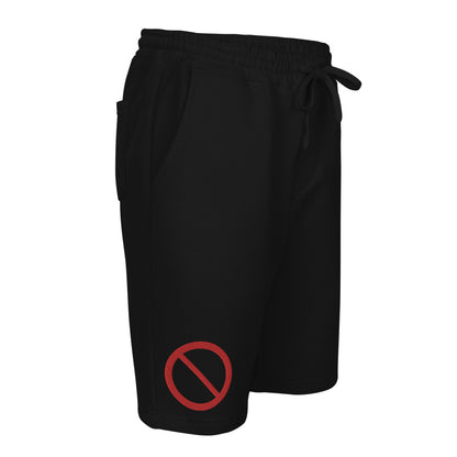 No Men's fleece shorts