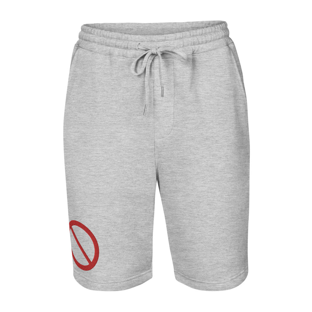 No Men's fleece shorts