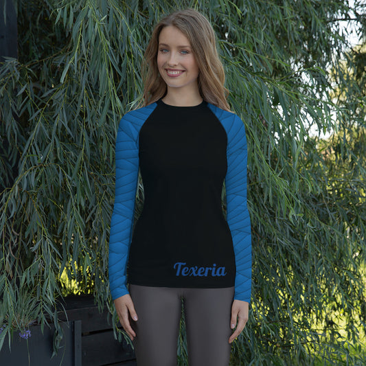 Cobalt Women's long sleeve dry fit (black)