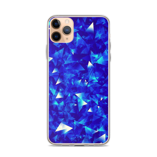 Crystal Blue iPhone Case