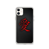 Love in Japanese iPhone Case