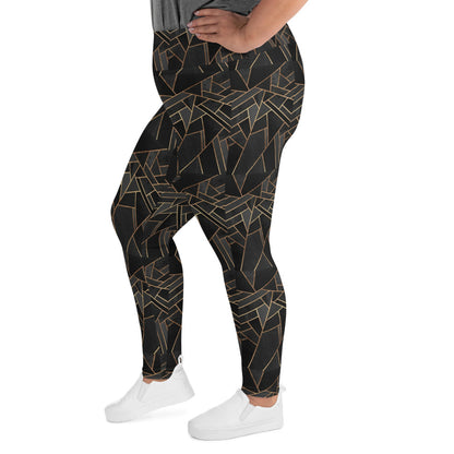 Glass Plus Size Leggings