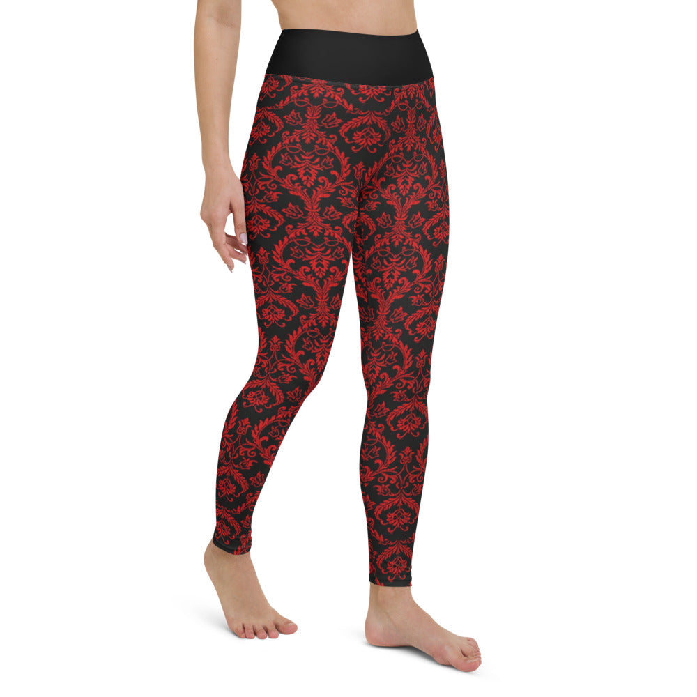 Chandelier Red Leggings