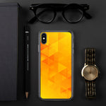 Orange Abstract iPhone Case
