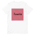 Red Stripes Plus Size Unisex T-Shirt