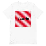 Red Stripes Plus Size Unisex T-Shirt