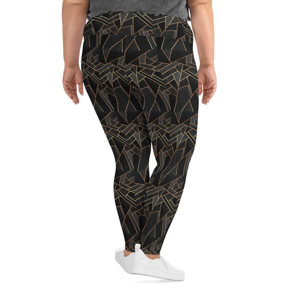 Glass Plus Size Leggings