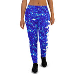 Crystal Blue Women's Joggers (name down the leg)