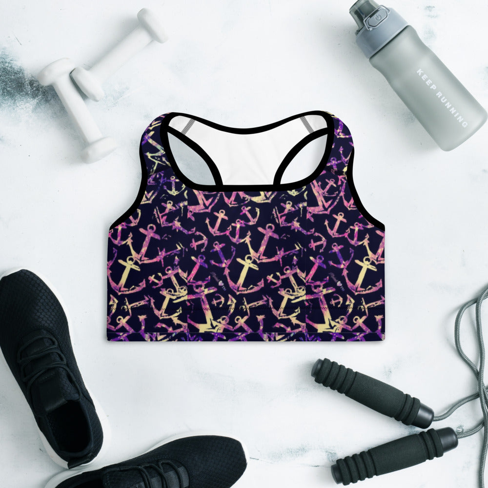 Anchor Padded Sports Bra