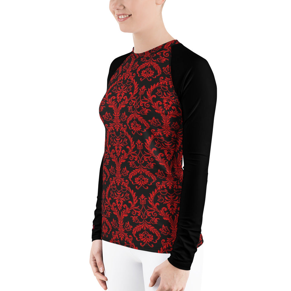 Chandelier Red 2 Women's long sleeve dry fit