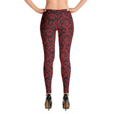 Chandelier Red Leggings with pockets